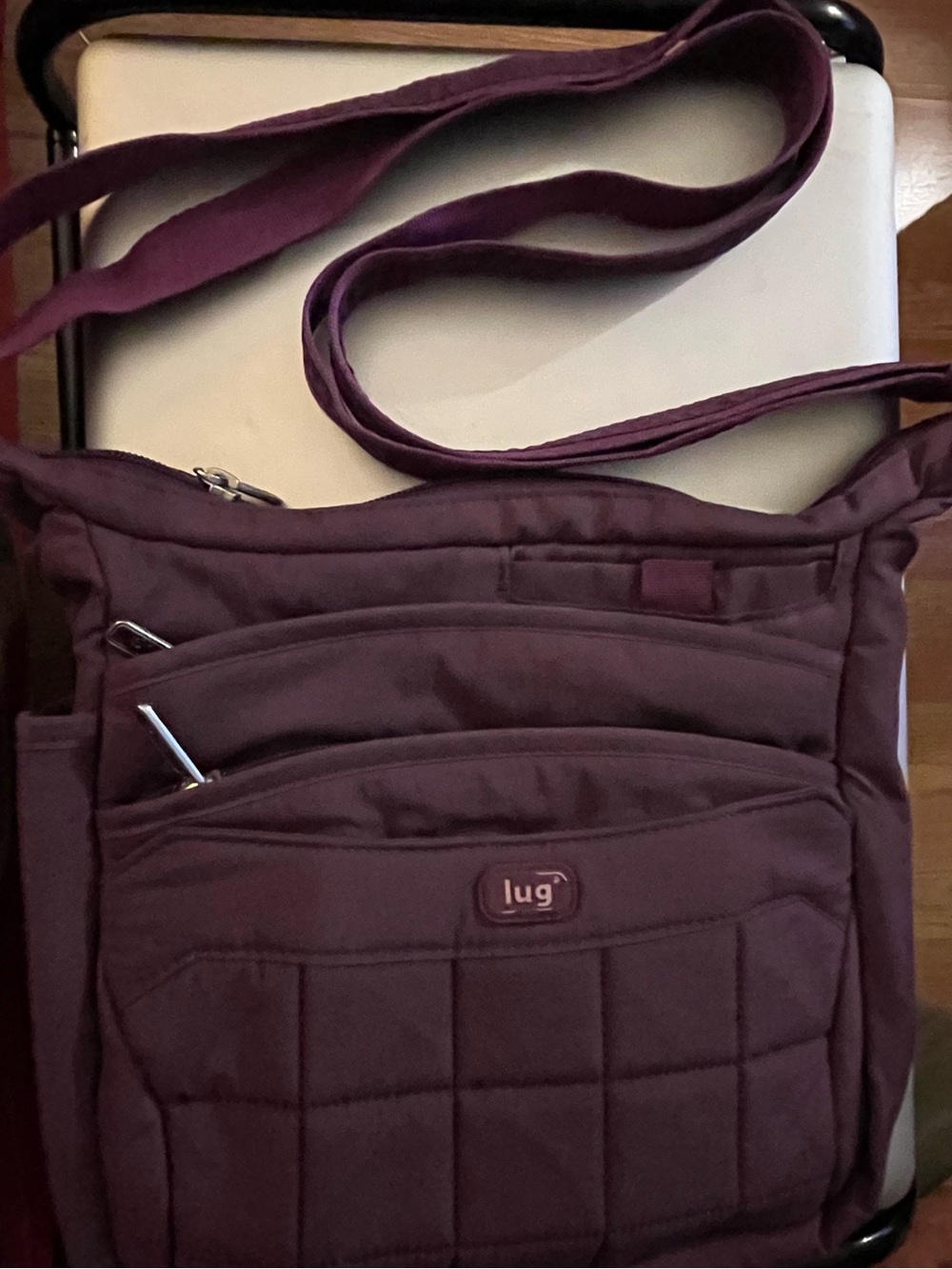 lug Flutter Mini Crossbody Bag - Plum